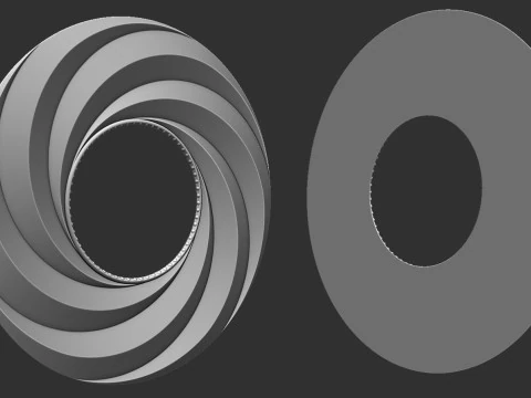 Frame Mirror 3D Print Model