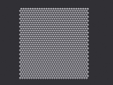 Cubic Pattern Art 3D Baskı Modeli