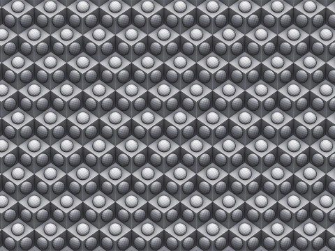 Cubic Pattern Art 3D Print Model