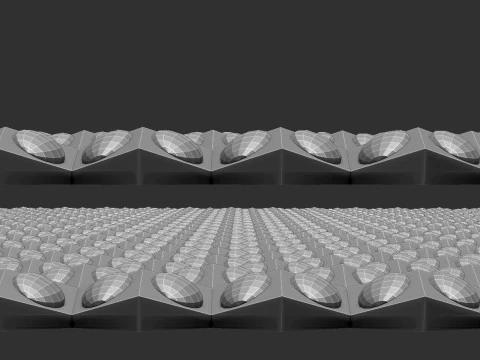 Cubic Pattern Art 3D Print Model