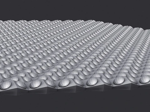 Cubic Pattern Art 3D Print Model