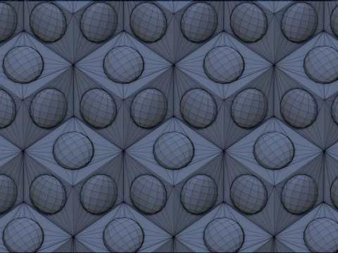 Cubic Pattern Art 3D printmodel