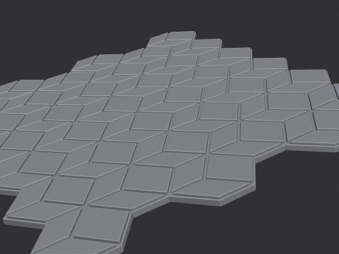 Seamless Cubic Pattern 3D 打印模型