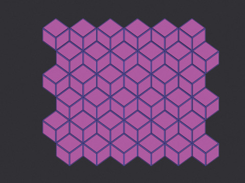 Seamless Cubic Pattern 3D 打印模型