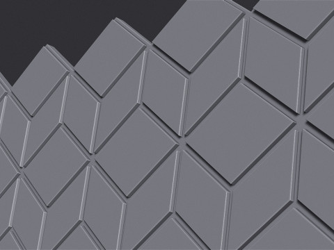 Seamless Cubic Pattern 3D 打印模型