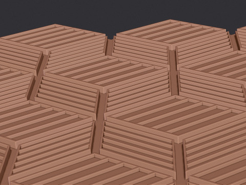 Cubic Pattern Seamles 3D Print Model