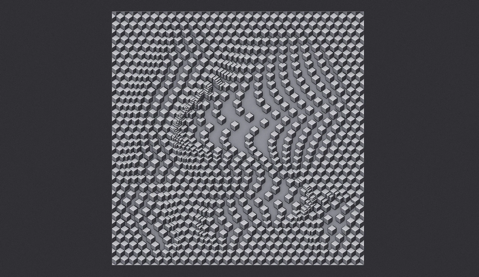 Cubic Pattern 3D 3D Print Model .c4d .max .obj .3ds .fbx .stl .blend