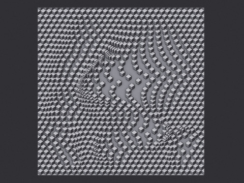 Cubic Pattern 3D 3D Druckmodell