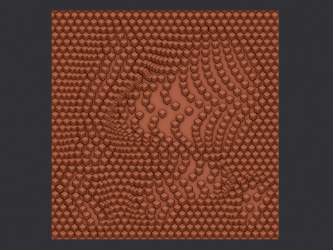 Cubic Pattern 3D Modello di stampa 3D