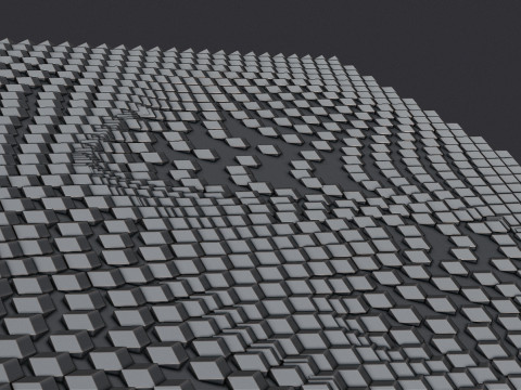 Cubic Pattern 3D Modello di stampa 3D