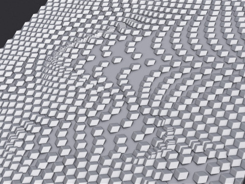 Cubic Pattern 3D Modello di stampa 3D