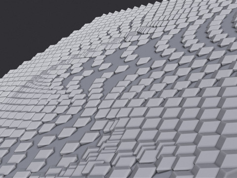 Cubic Pattern 3D Modello di stampa 3D