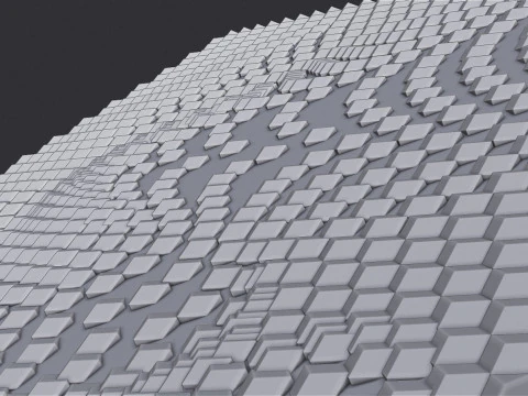 Cubic Pattern 3D 3D Print Model