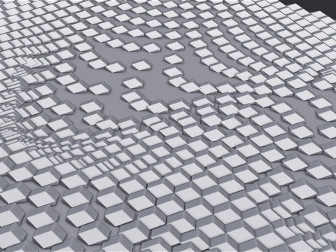 Cubic Pattern 3D Modello di stampa 3D