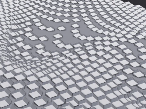 Cubic Pattern 3D 3D Print Model