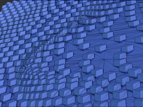 Cubic Pattern 3D Modello di stampa 3D