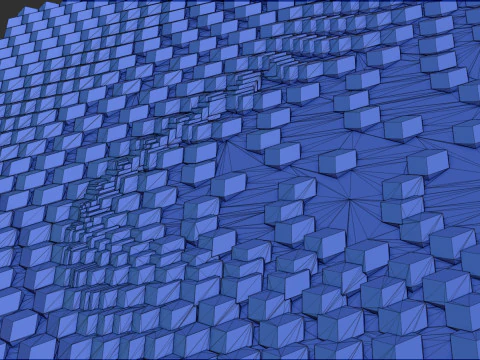 Cubic Pattern 3D 3D Print Model