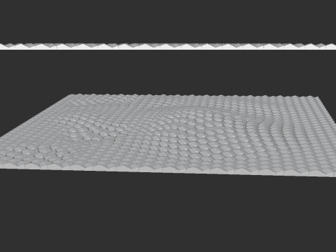 Cubic Pattern 3D Modello di stampa 3D