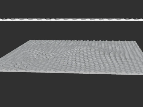 Cubic Pattern 3D 3D Print Model
