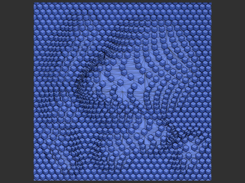 Cubic Pattern 3D Modello di stampa 3D