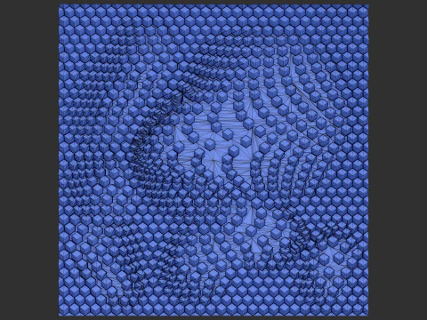 Cubic Pattern 3D 3D Print Model