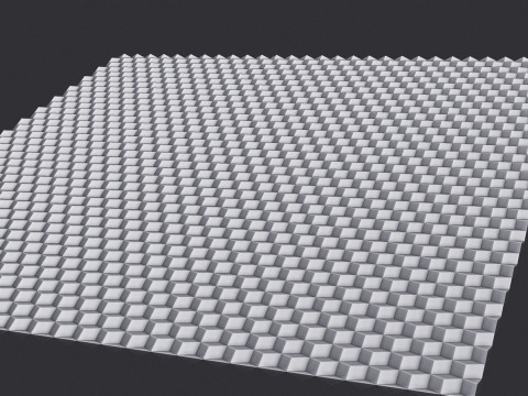 Cubic Pattern Art Panel Modelo de impresión 3D