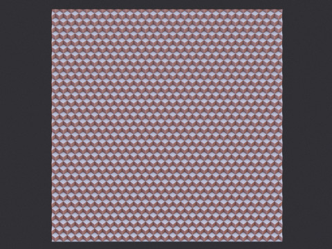 Cubic Pattern Art Panel Modelo de impresión 3D