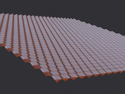 Cubic Pattern Art Panel 3D Print Model