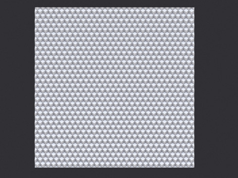 Cubic Pattern Art Panel Modelo de impresión 3D