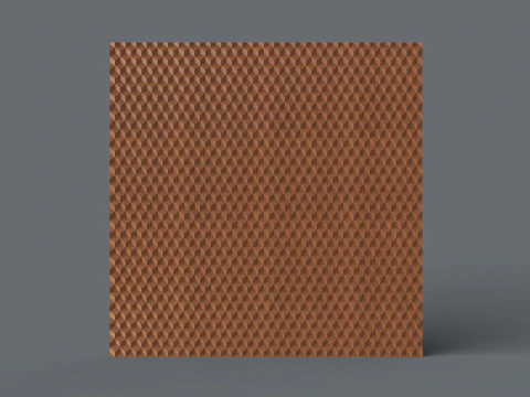 Cubic Pattern Art Panel 3D Print Model