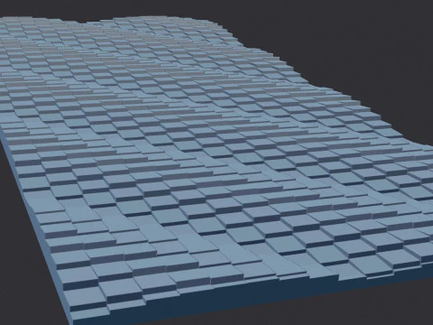 Multible Cubes wall decor 3D Print Model