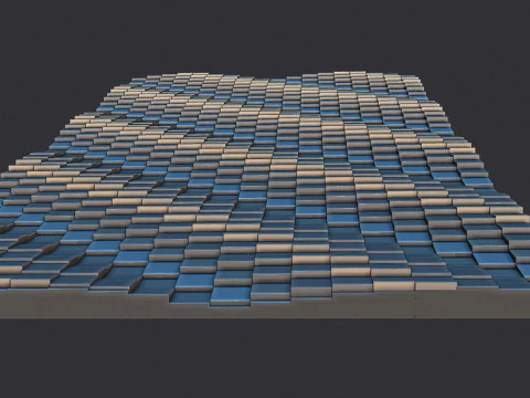 Multible Cubes wall decor 3D Print Model