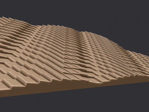 Multible Cubes wall decor 3D Print Model