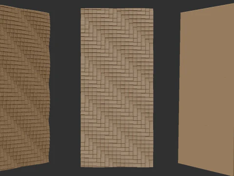 Multible Cubes wall decor 3D Print Model