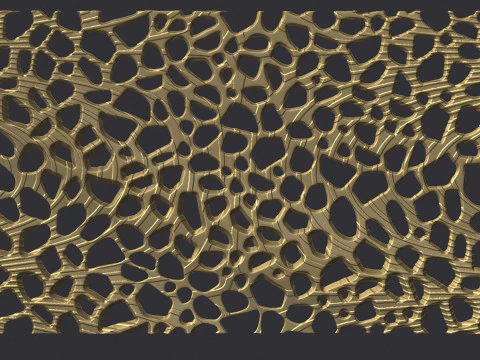 Organic wall hanging 3D Print Model