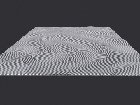 Modern Art Wall Panel 3D 打印模型