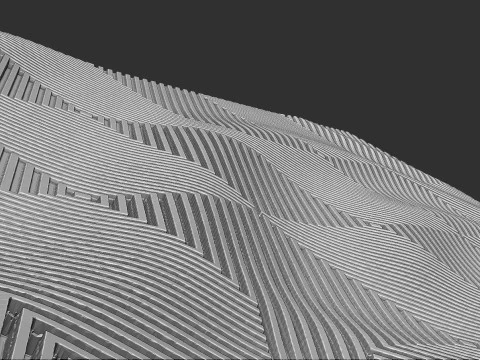 Modern Art Wall Panel 3D Print Model