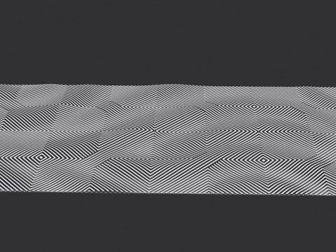 Modern Art Wall Panel 3D Print Model