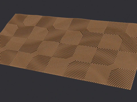 Modern Art Wall Panel 3D Print Model