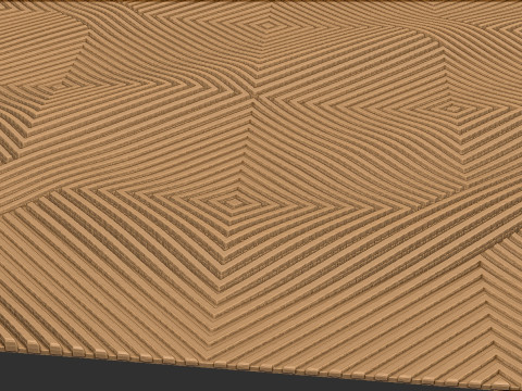 Modern Art Wall Panel 3D 打印模型