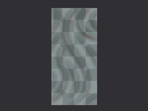 Modern Art Wall Panel 3D 打印模型