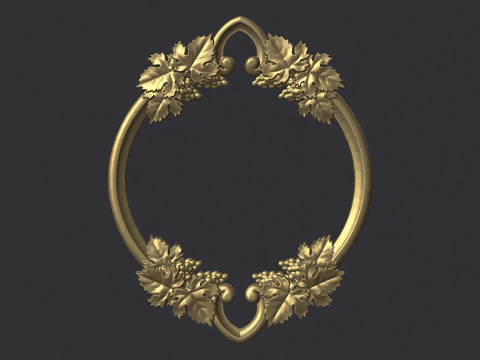 Frame Mirror 3D Print Model