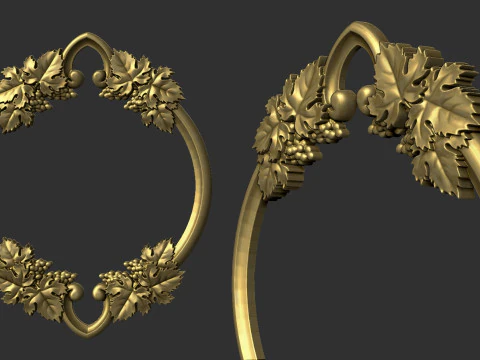 Frame Mirror 3D Print Model