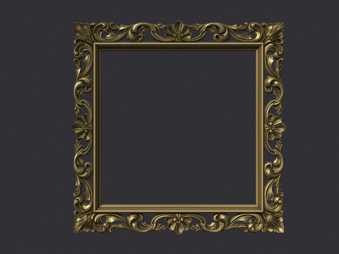 Frame Mirror 3D Modèles 3D en vedette