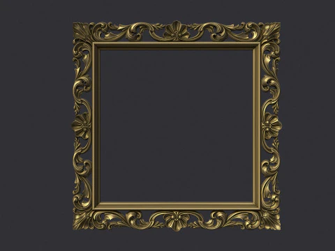 Frame Mirror 3D 3D Print Model