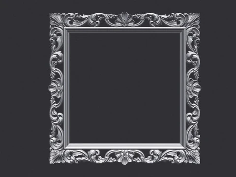 Frame Mirror 3D 3D Print Model