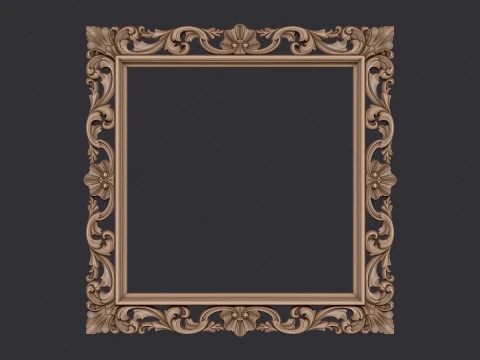 Frame Mirror 3D 3D Print Model