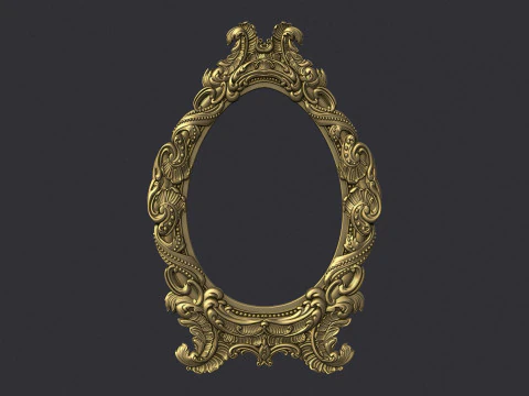 Frame Mirror 3D Print Model