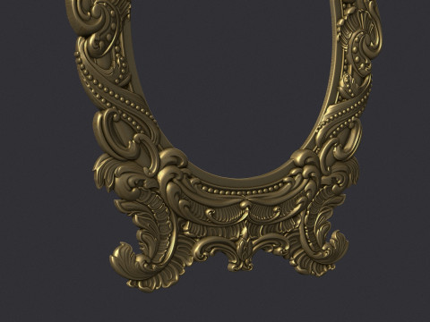 Frame Mirror 3D Print Model
