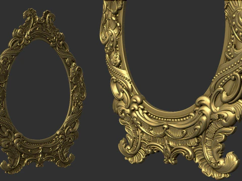 Frame Mirror 3D Print Model